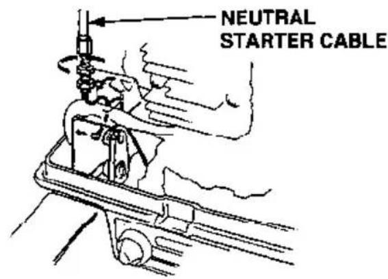 NEUTRAL STARTER CABLE
