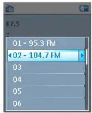 01 - 95.3 FM 02 - 104.7 FM 03 04 05 06