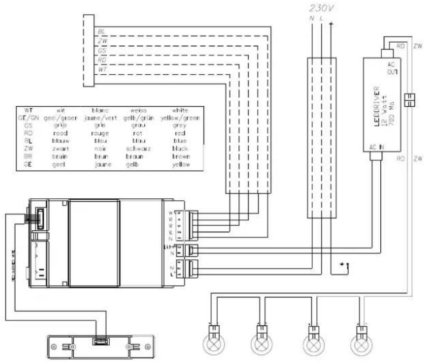 NOVY Pro'line 7221 - Elektrisch schema - Schéma électrique - Elektrischer Schaltplan - Electrical scheme - 3