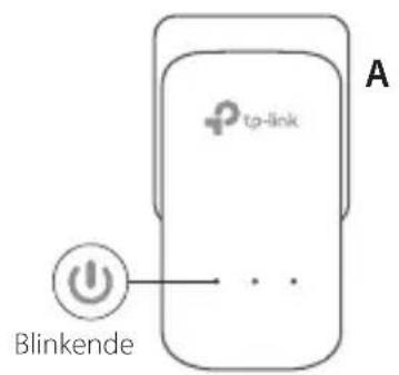 A tp-link Blinkende