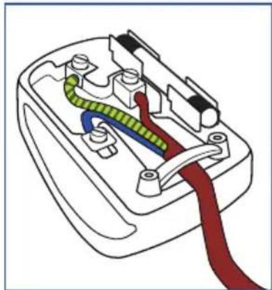 PHILIPS Brilliance 242G5DJEB - How to connect a plug - 1