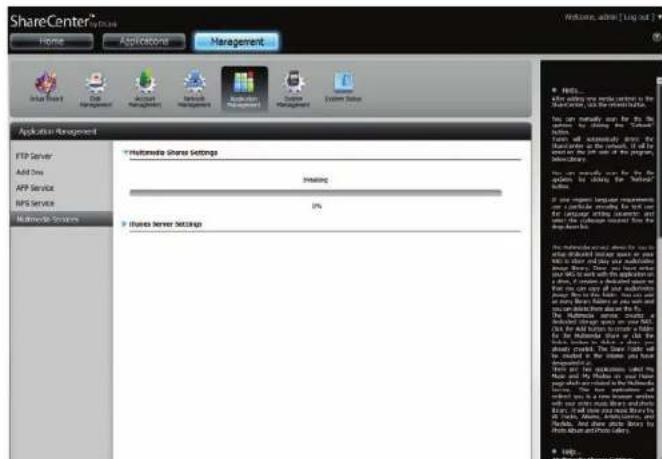 D-LINK DNS-327L - Installation de compléments depuis l'interface Web - 9