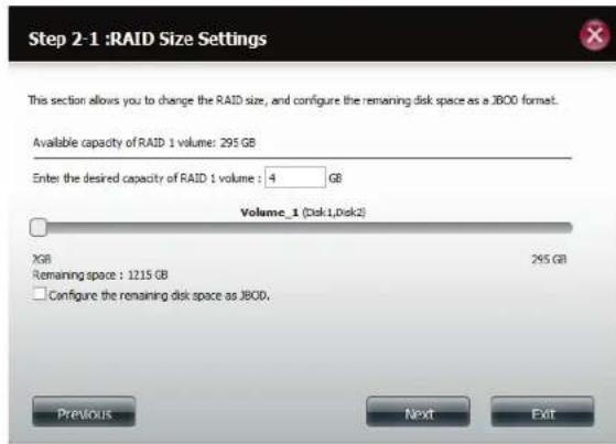 D-LINK DNS-327L - Welcome To Hard Drive Configuration Wizard - 36