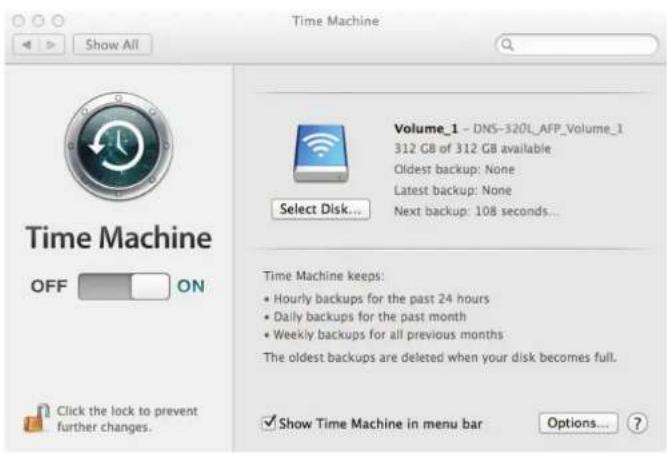 D-LINK DNS-327L - Time Machine - 13