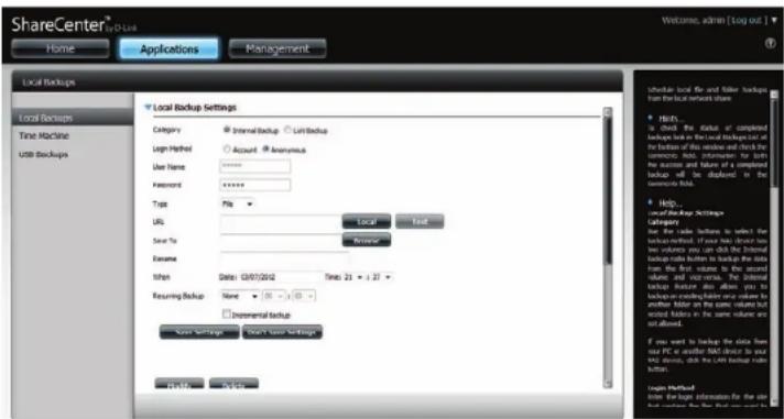 D-LINK DNS-327L - Scheduled Mode (Mode calendrier) : - 3