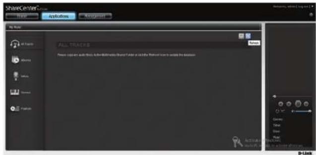 D-LINK DNS-327L - My Music - Musique sur le DNS-327L - 2