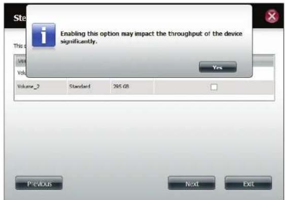 D-LINK DNS-327L - Welcome To Hard Drive Configuration Wizard - 24