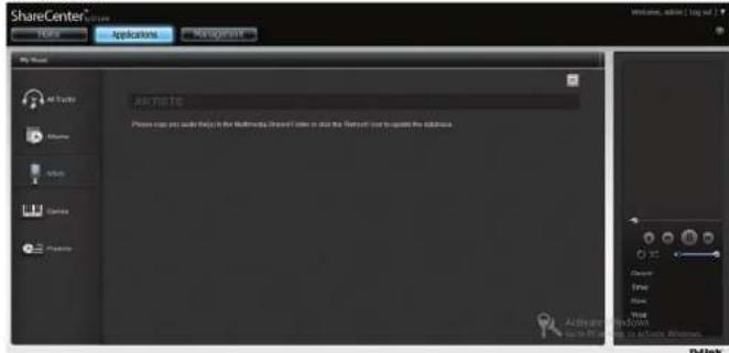 D-LINK DNS-327L - My Music - Catégories - 3