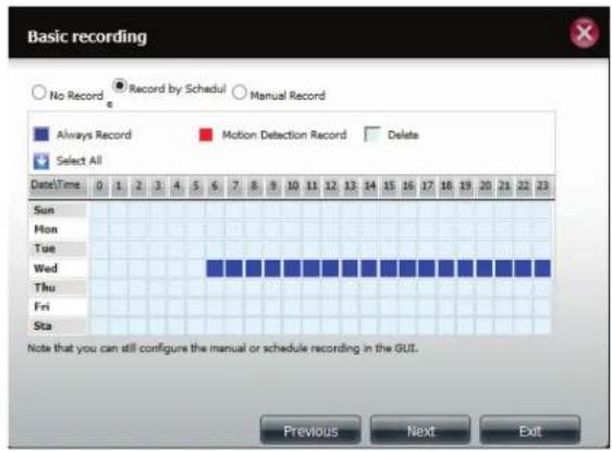 D-LINK DNS-327L - My Surveillance - Configuration - Configuration de la caméra - 8