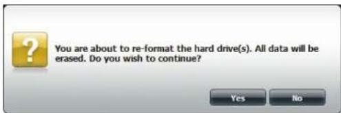 D-LINK DNS-327L - Welcome To Hard Drive Configuration Wizard - 16