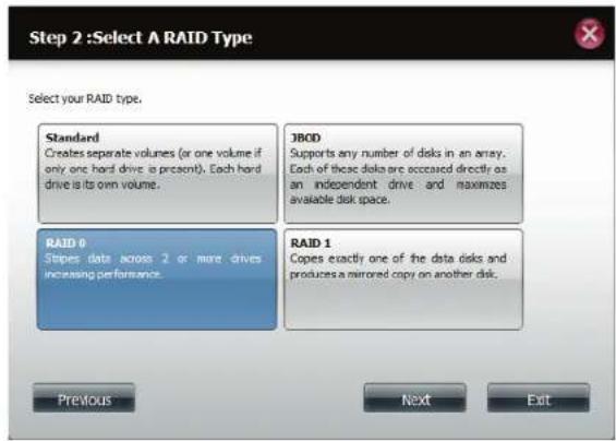 D-LINK DNS-327L - Welcome To Hard Drive Configuration Wizard - 21
