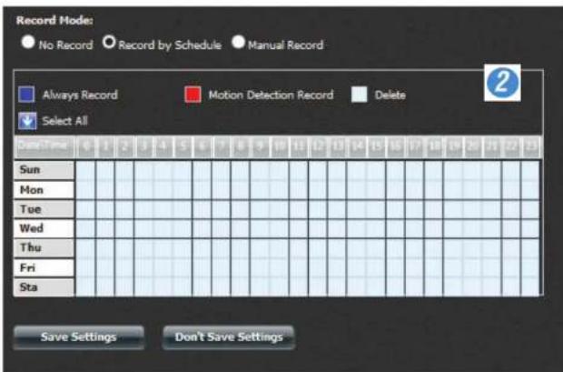 D-LINK DNS-327L - Enregistrer selon un calendrier - 5