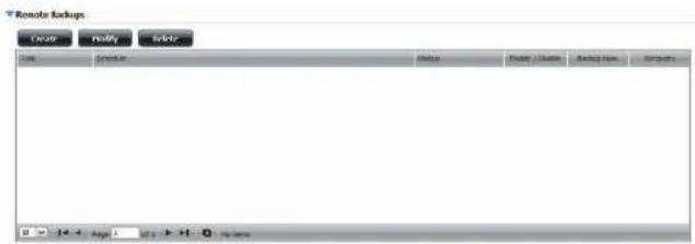 Remote Backups Create Modify Sorts Class Modify Sorts Status Update / Change Backup Home Help