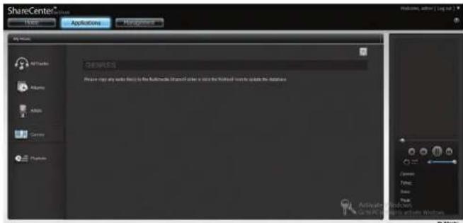 D-LINK DNS-327L - My Music - Catégories - 4