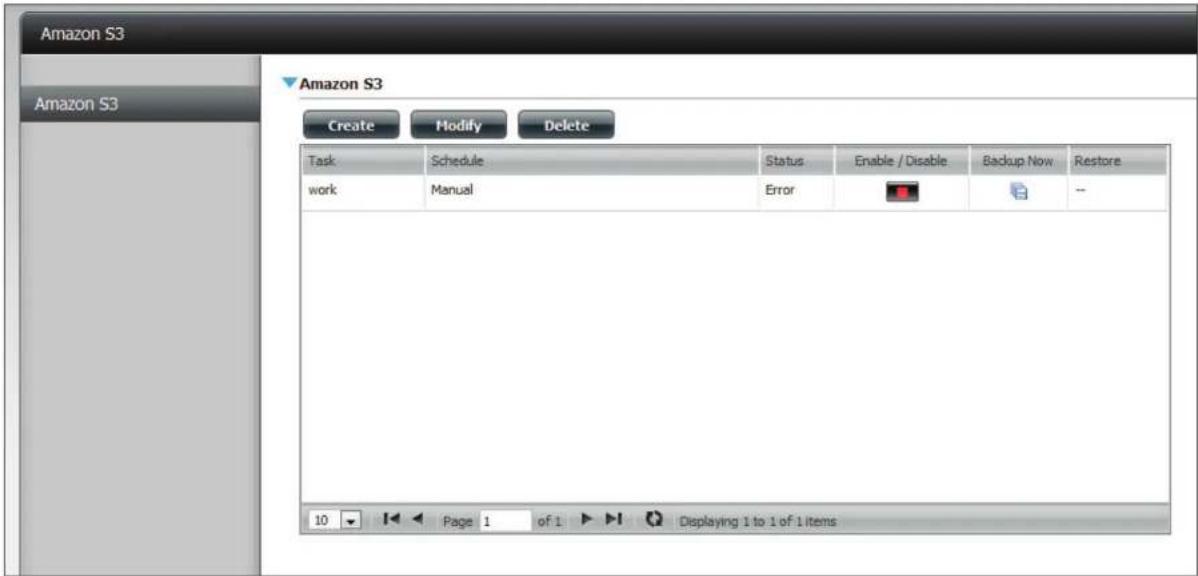 D-LINK DNS-327L - Amazon S3 - 1