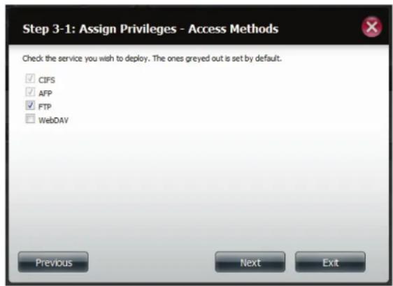 D-LINK DNS-327L - Modification des utilisateurs - 5