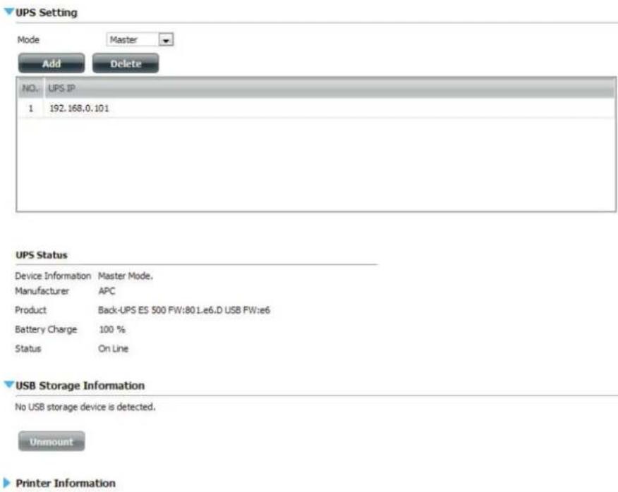 D-LINK DNS-327L - Suppression d'un esclave ASI - 3