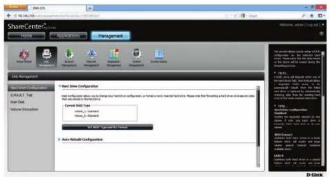 D-LINK DNS-327L - Test S.M.A.R.T. - 1