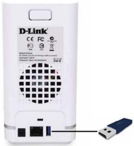 D-LINK DNS-327L - Processus de sauvegarde USB - 1