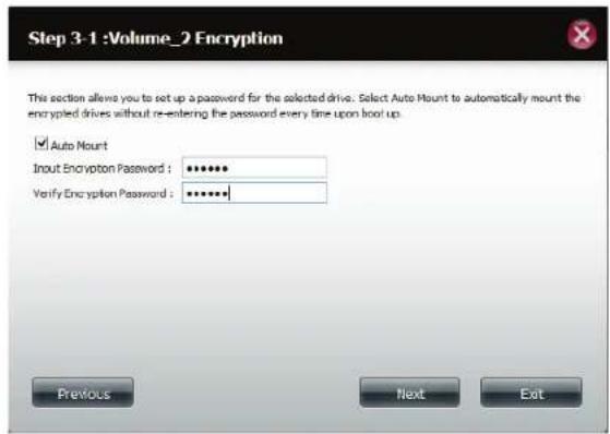D-LINK DNS-327L - Welcome To Hard Drive Configuration Wizard - 4