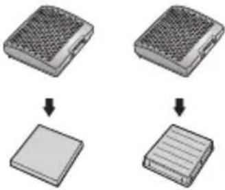 SAMSUNG VCDC20AH - CLEANING THE OUTLET FILTER - 4