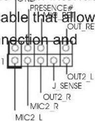 PRESENCE# OUT_REI OUT2_L J_SENSE OUT2_R MIC2_R MIC2_L