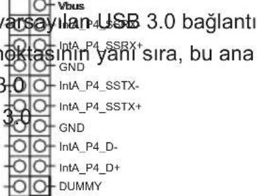 varsayılan USB 3.0 bağlantı oktasının yani sıra, bu ana IntA_P4_SSRX+ GND 3.0 IntA_P4_SSTX- 3.0 IntA_P4_SSTX+ GND IntA_P4_D- IntA_P4_D+ DUMMY
