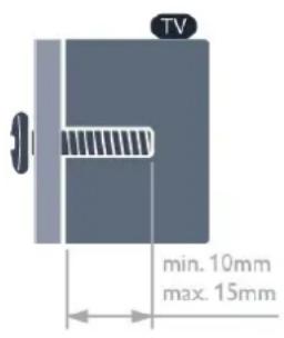 TV min. 10mm max. 15mm