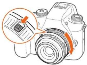 SAMSUNG NX Mini - Verrouillage et déverrouillage de l'objectif - 1