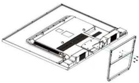 HAIER LE50H6500 - Base Stand Assembly Instruction - 2
