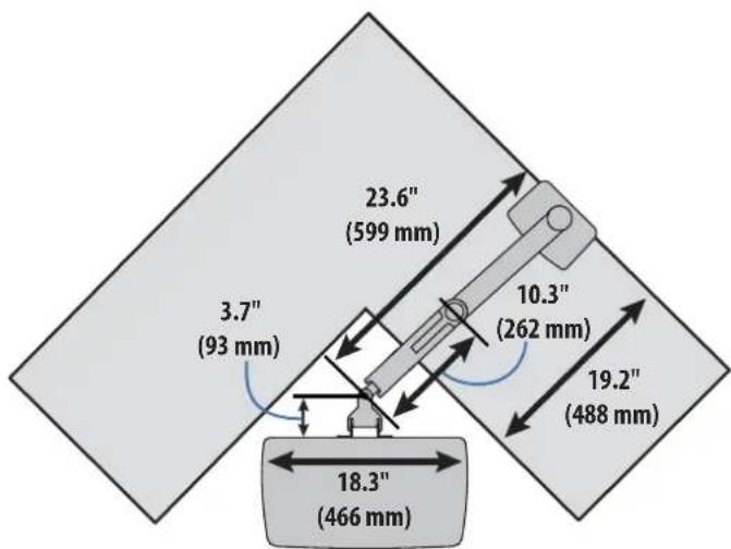 23.6" (599 mm) 3.7" (93 mm) 10.3" (262 mm) 19.2" (488 mm) 18.3" (466 mm)