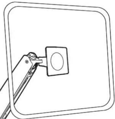 Ergotron WorkFit 45-405-026 - Mount extension and arm to pole. - 6