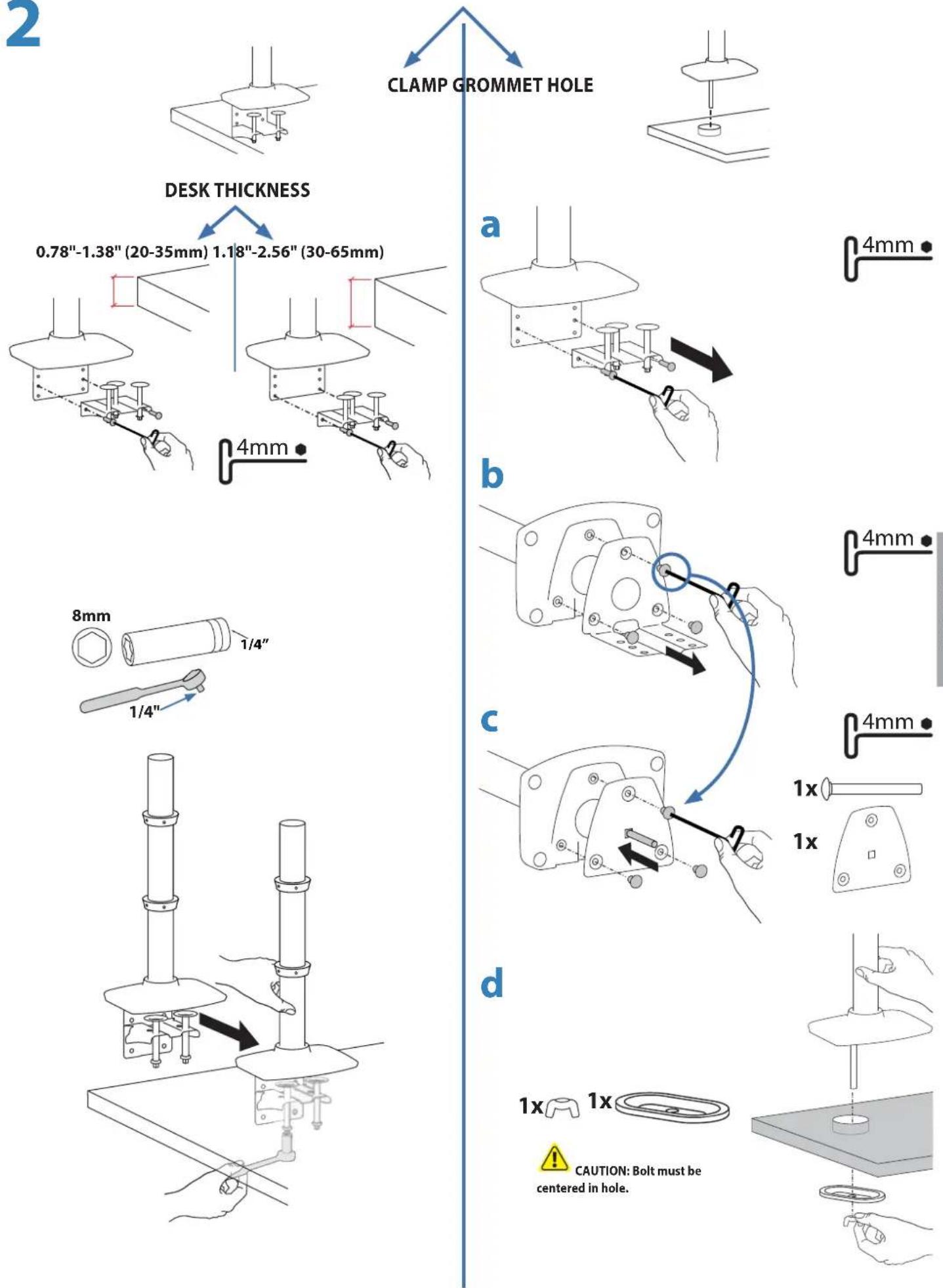 Ergotron WorkFit 45-405-026 - Desk Placement - 9
