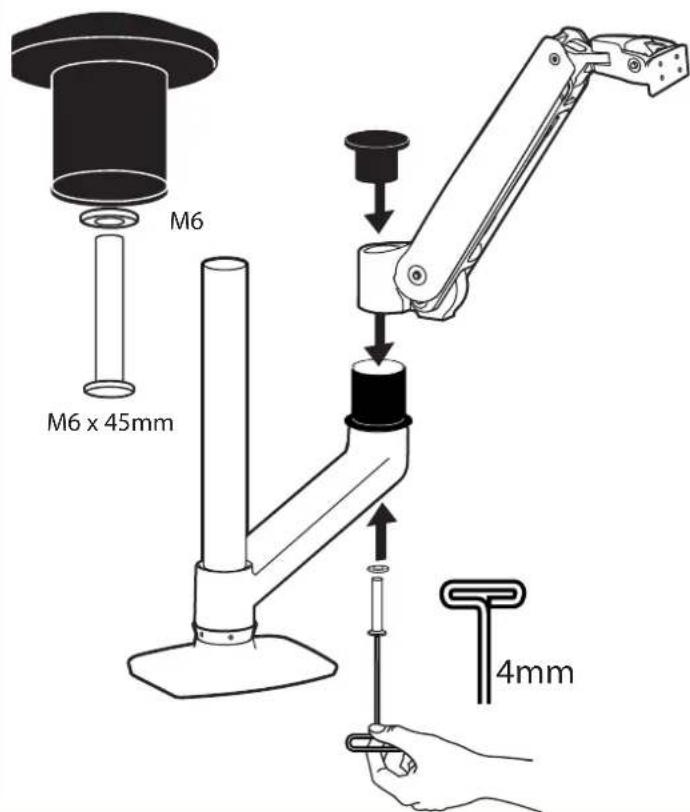 M6 M6 x 45mm 4mm