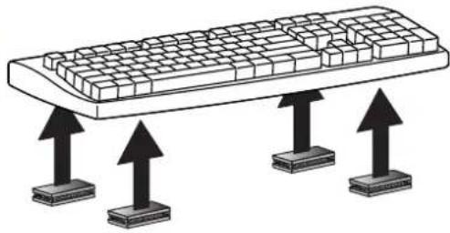 Ergotron WorkFit 45-405-026 - Mount extension and arm to pole. - 17