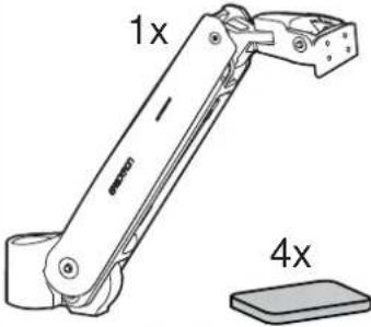 Ergotron WorkFit 45-405-026 - Components - 4