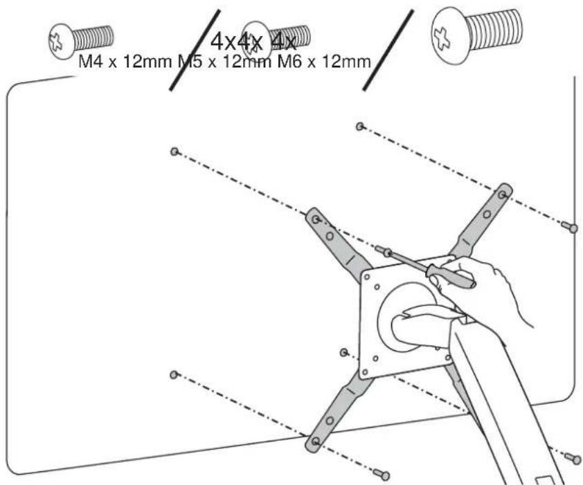 M4 x 12mm M5 x 12mm M6 x 12mm 4x4x 4x