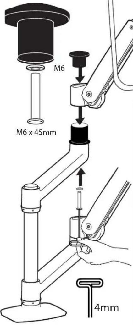 M6 M6 x 45mm 4mm