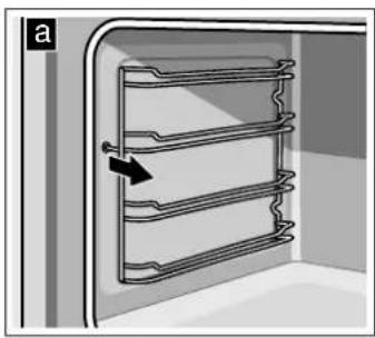 BOSCH HVA531NS0 - Removing the hook-in racks - 1