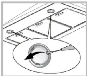 Hotpoint Ariston 7HHP 6 R (AN)/HA - Ampullerin değiştirilmesi - 1