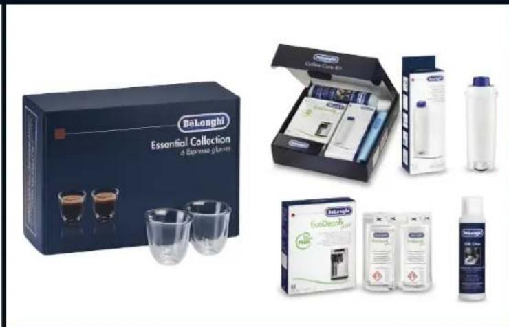 Delanghi Essential Collection at European glasses Delanghi Coffee Drink Kit Food & Beverage Delanghi Food & Beverage
