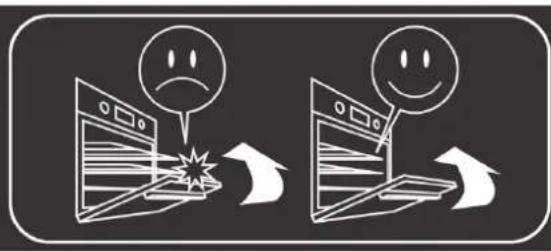 Two identical icons showing a document with a sad face and a computer screen, each accompanied by a smiling face and directional arrows.