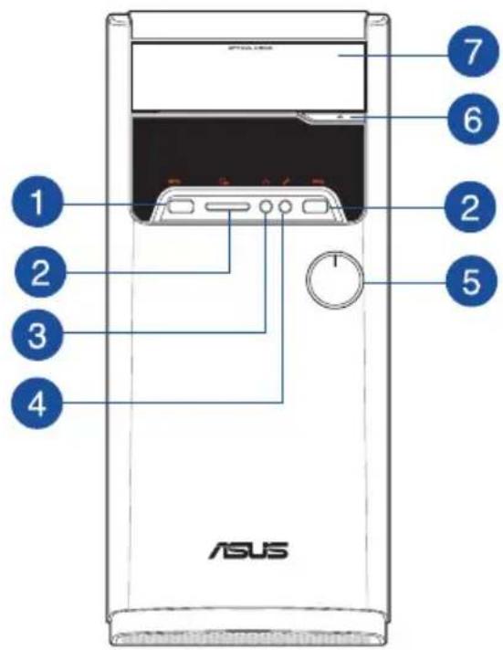 1 2 3 4 7 6 2 5 ASUS