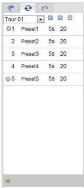 Tour 01 1 Preset1 5s 20 2 Preset2 5s 20 3 Preset3 5s 20 4 Preset4 5s 20 5 Preset5 5s 20