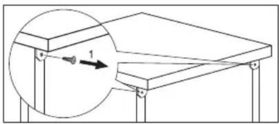 AEG F-87004-mp - Odobratie pracovnej plochy spotrebiča - 1