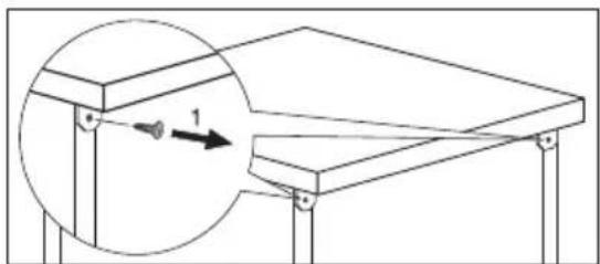 AEG F-87004-mp - Cómo retirar el plano superior del aparato - 1