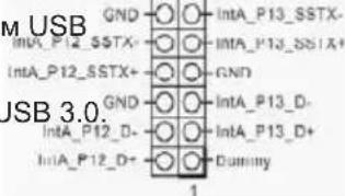 M USB IntA_P12_SSTX- IntA_P12_SSTX+ GND GND IntA_P12_D- IntA_P12_D+ IntA_P13_SSTX- IntA_P13_SSTX+ GND GND IntA_P13_D- IntA_P13_D+ Dummy USB 3.0,
