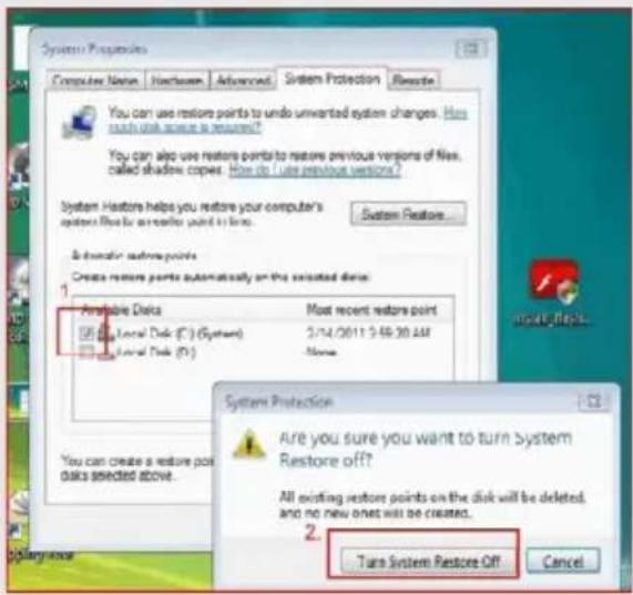 System Properties Computer Name Refresher Advanced System Protection Renote You can use restore points to undo unwanted system changes...How much our space is restored? You can also use restore points to restore previous versions of files. called shadows copies...How do I use previous versions? Syst…