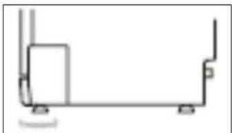 BAUMATIC BFD66W - Positioning and levelling the appliance - 3