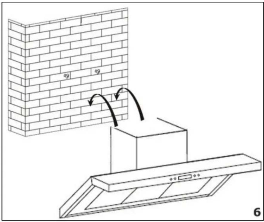 BAUMATIC BTC977SS - IMPORTANT: YOUR COOKER HOOD SHOULD BE CONNECTED TO YOUR MAINS SUPPLY AFTER THE REST OF THE INSTALLATION PROCESS HAS BEEN COMPLETED. - 9